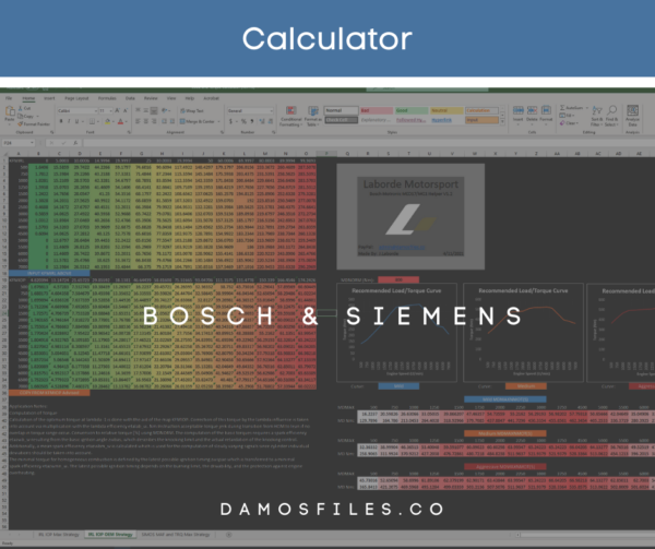 Bosch & Simos Load and Torque Calculator